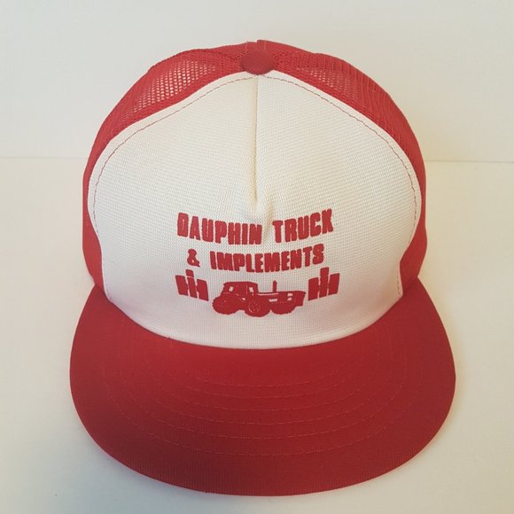 Vintage 80s Case IH Hat International Harvester Truck Tractor Dauphin Manitoba - Picture 11 of 16